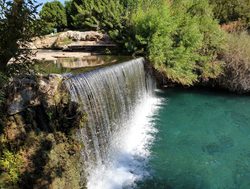 20211002173843 Gan Hashlosha National Park manmade waterfall